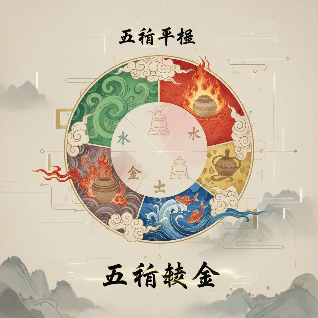 五行平衡 - 五行缺金