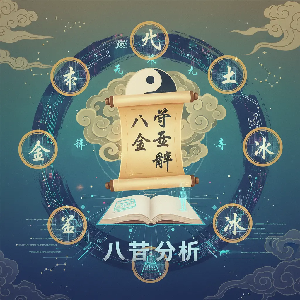 八字分析 - 八字金玉賦