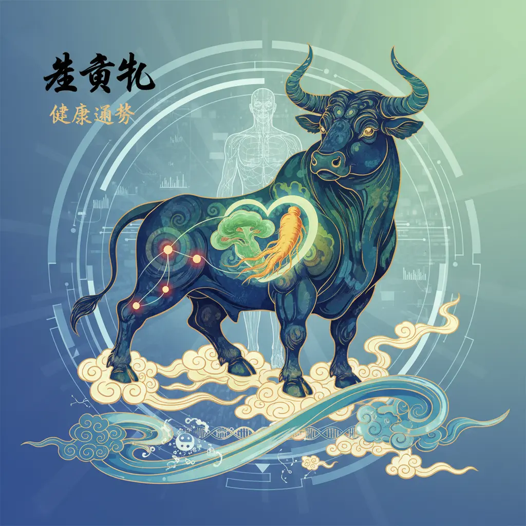 健康運勢 - 生肖牛