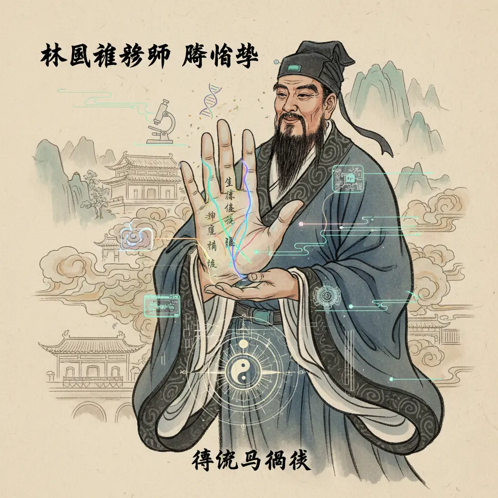 林國雄師傅 - 掌相學