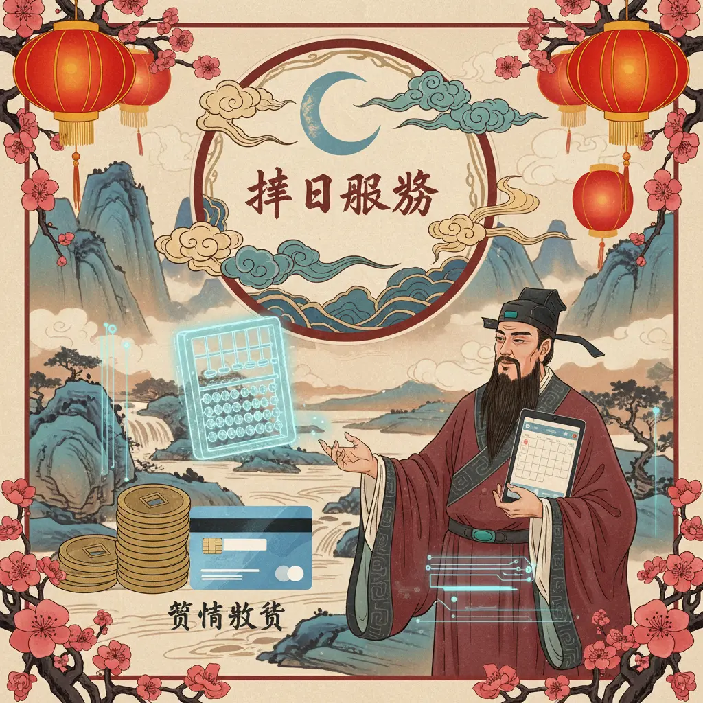 算命收費 - 擇日服務