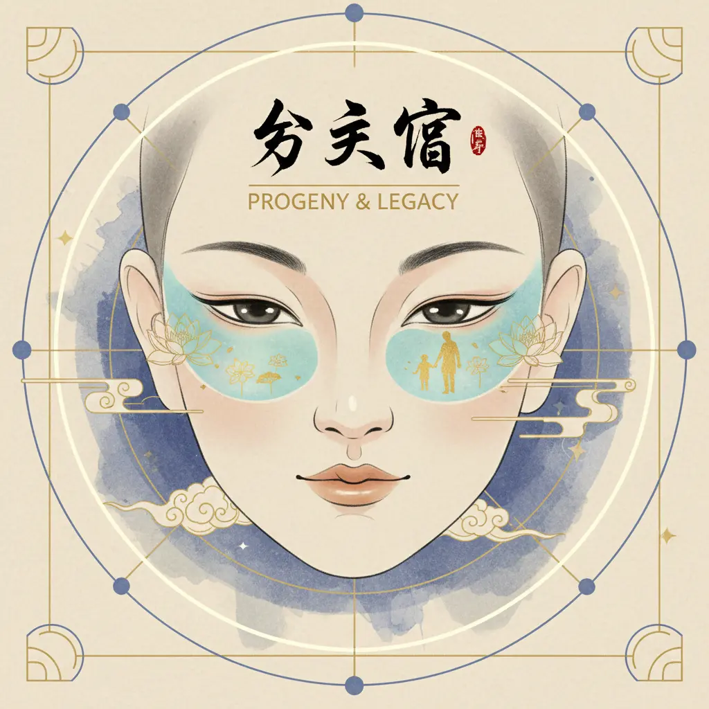 面相學 - 子女宮