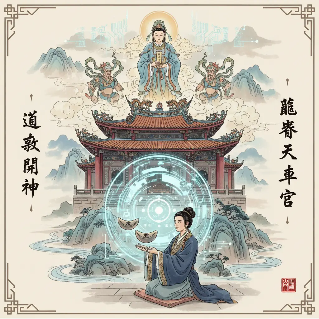 道教問神 - 鹿港天后宮