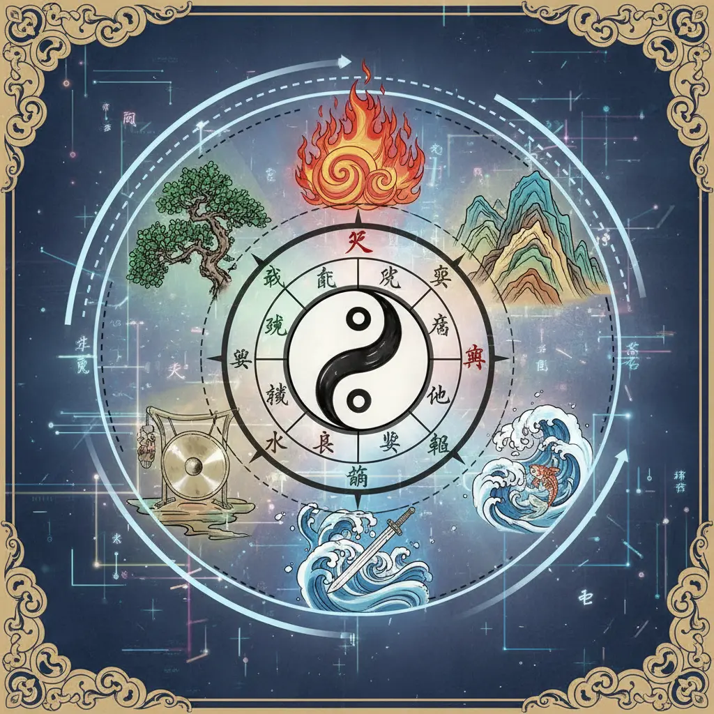 五行 - 八卦