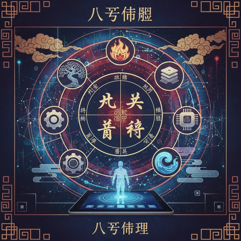 八字命理 - 八字命盤