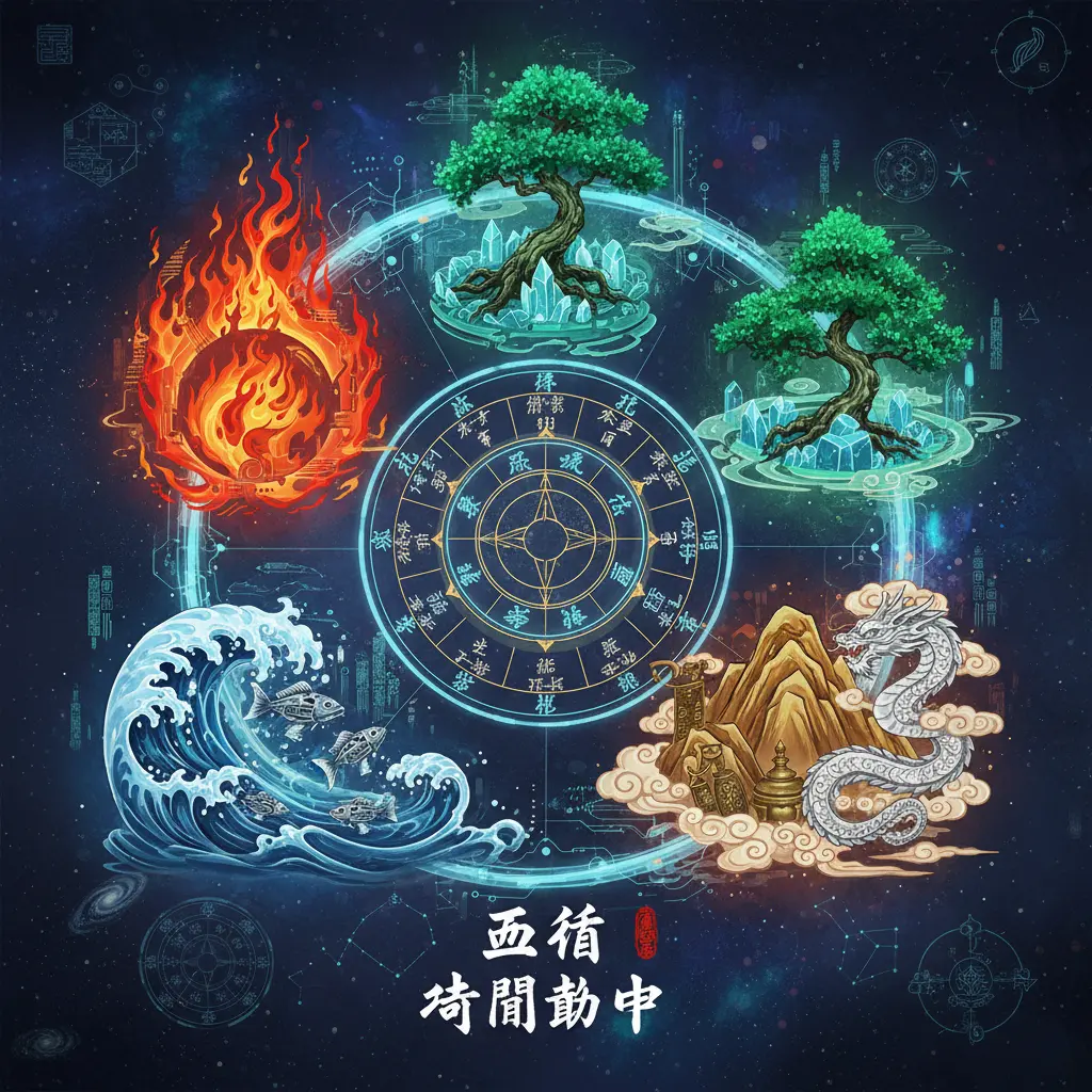 奇門遁甲 - 五行