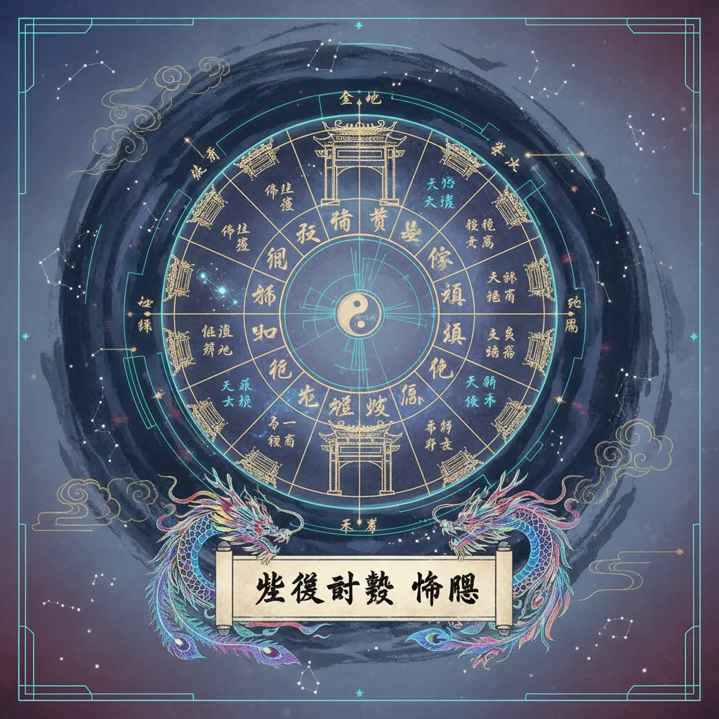 紫微鬥數 - 命盤