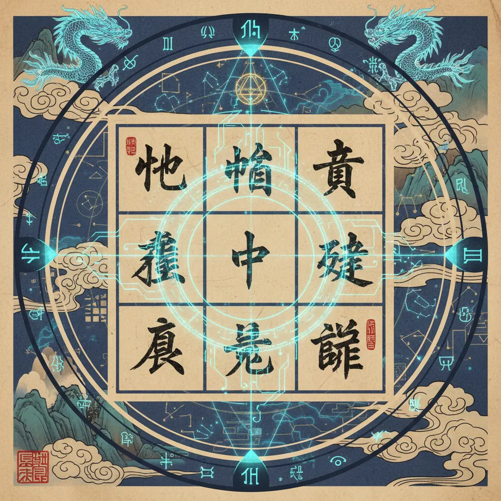 奇門遁甲 - 九宮