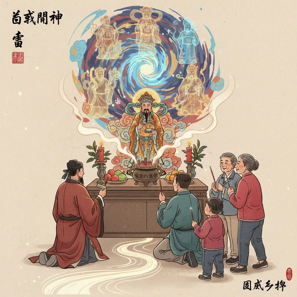 道教問神 - 民間信仰