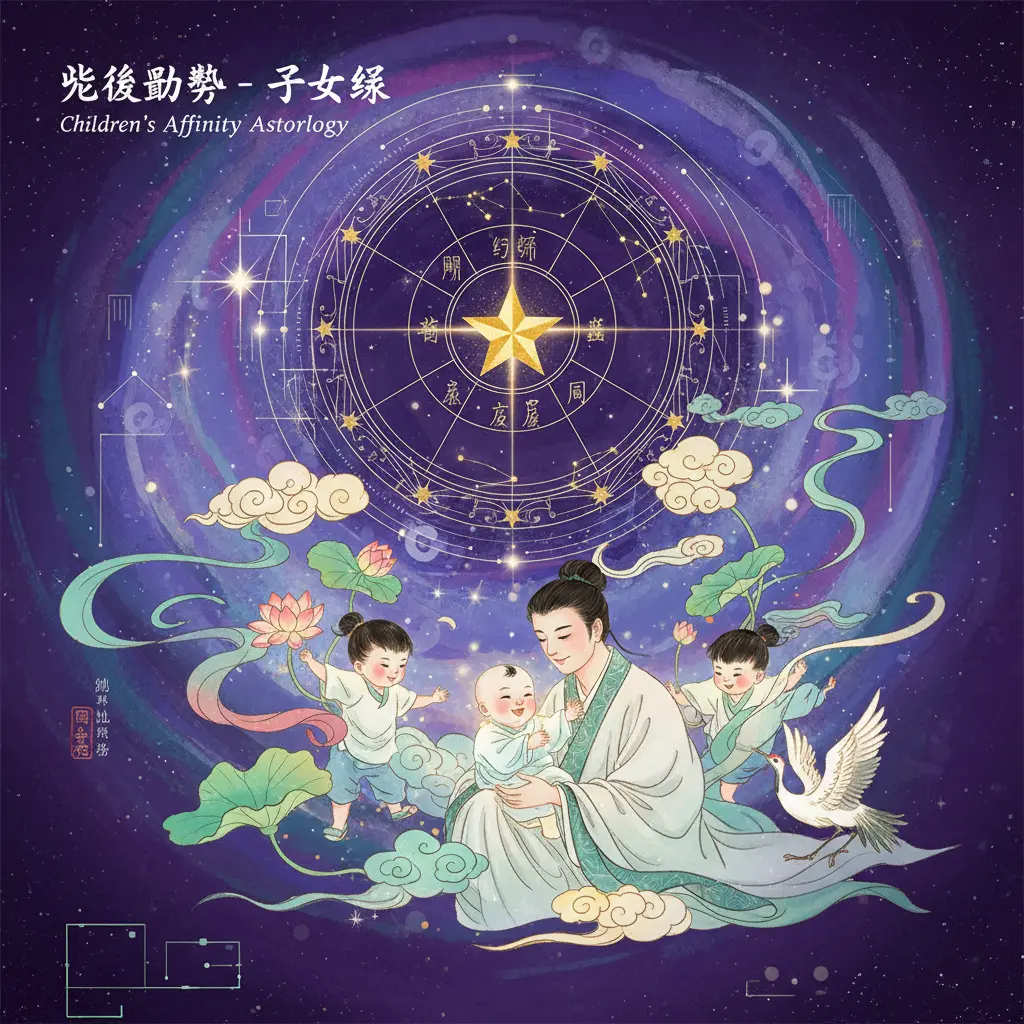 子女緣 - 紫微鬥數