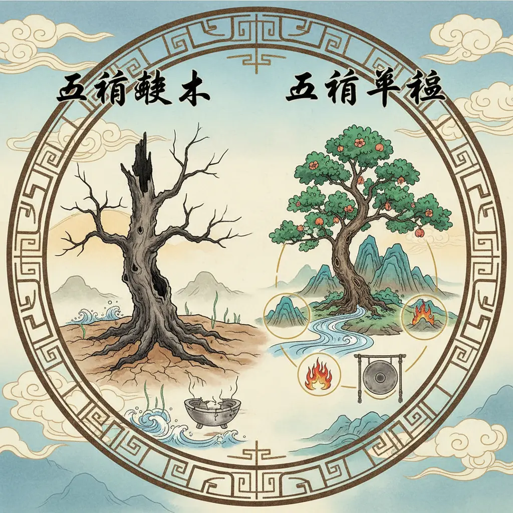 五行平衡 - 五行缺木