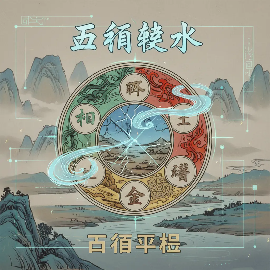 五行平衡 - 五行缺水