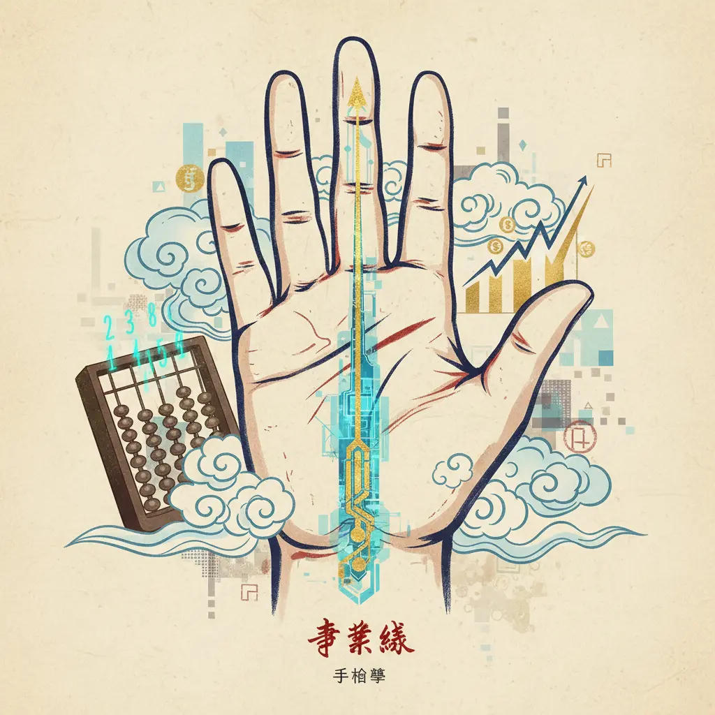 手相學 - 事業線