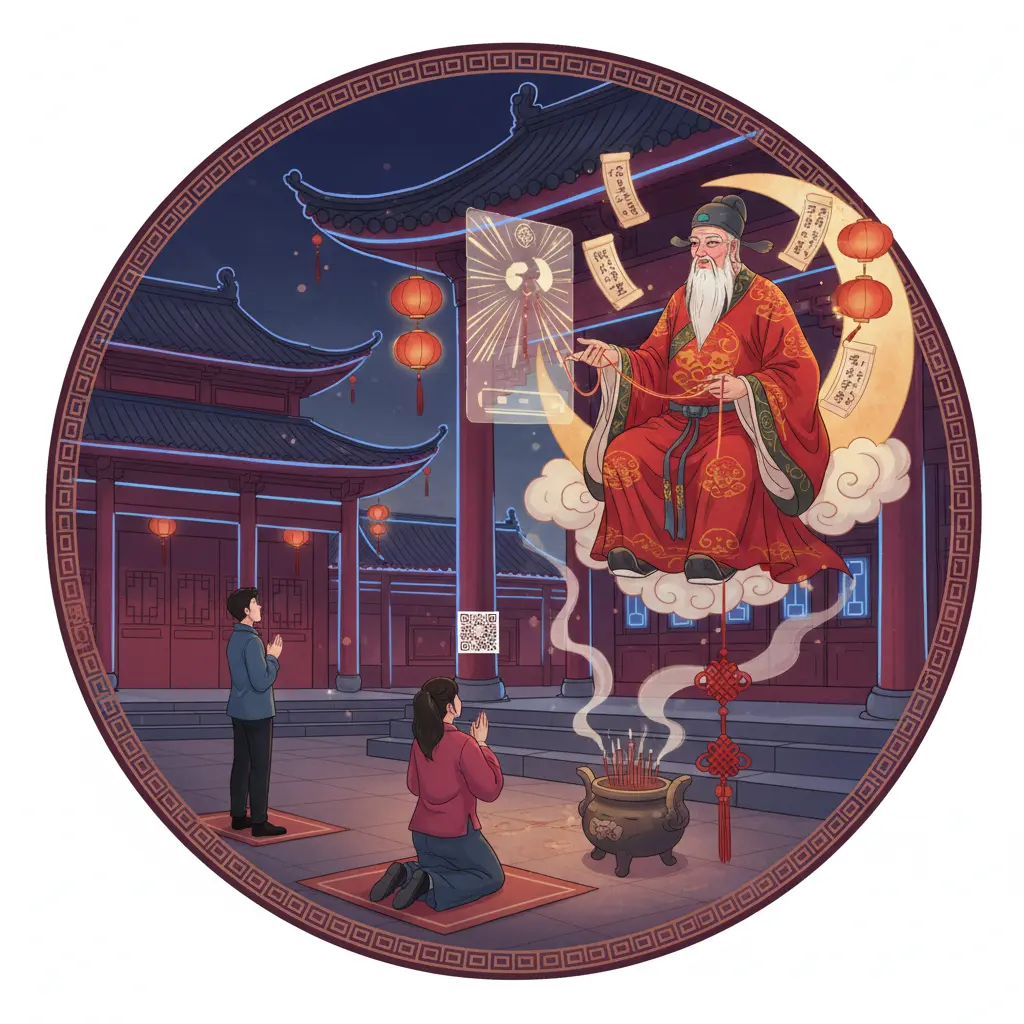 道教問神 - 月老