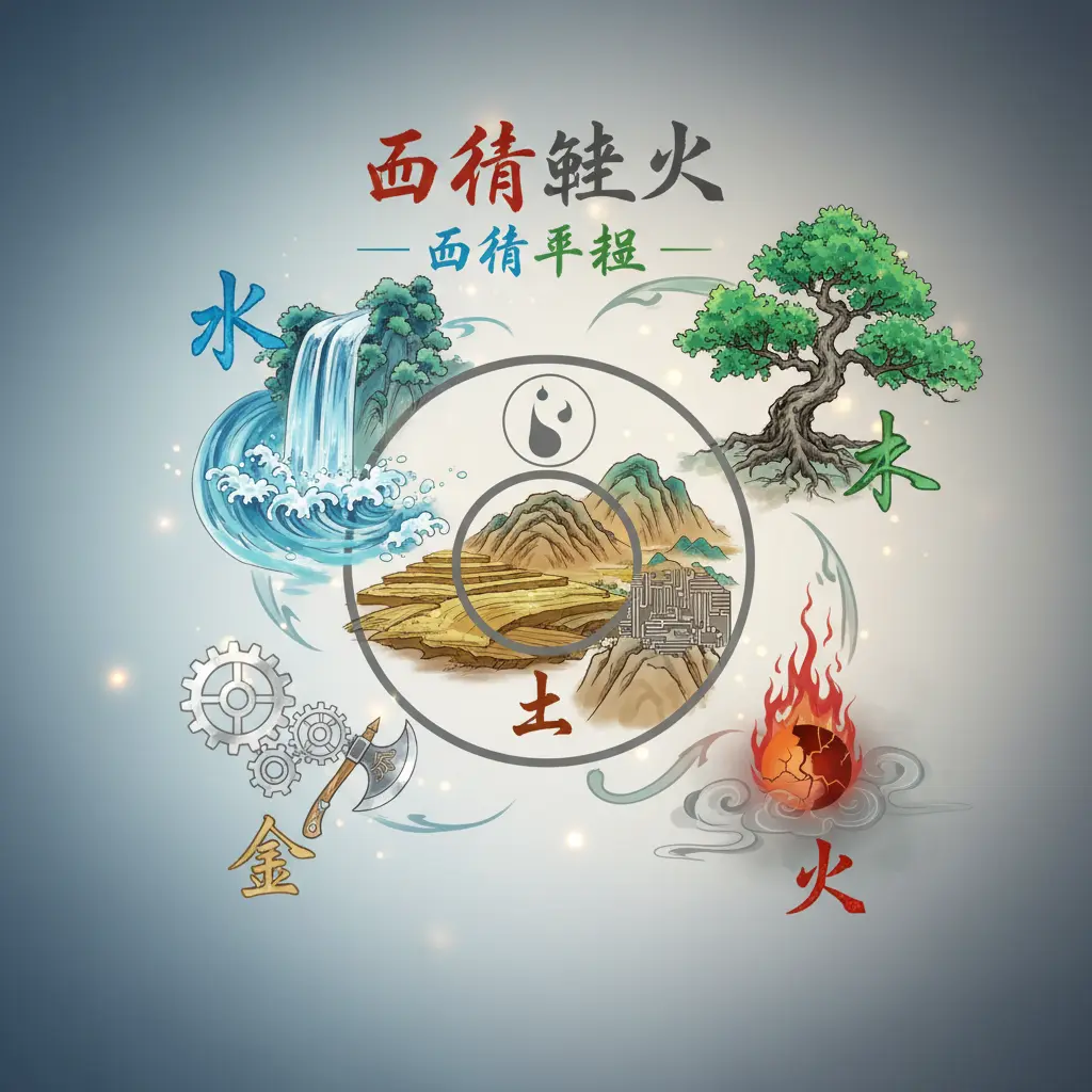 五行平衡 - 五行缺火